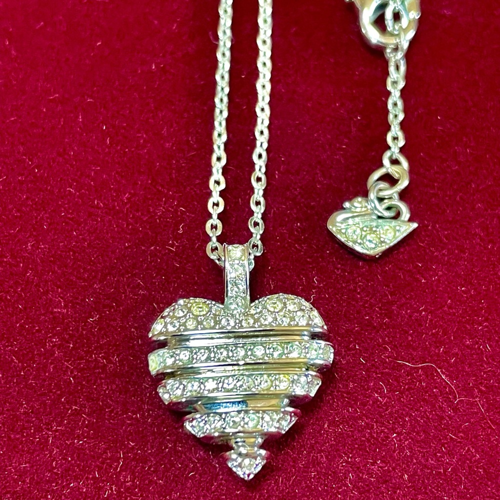 Swarovski limited edition  heart necklace. OBO